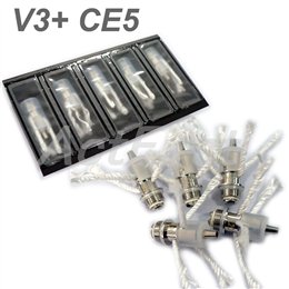 【29円セール】Vision 2.0 V3+ CE5 デュアルコイル クリアカトマイザー コイルユニット Clearomizer (5個入)